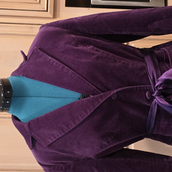 I.N.C Purple Blazer Jacket - SZ M - Picture 3 of 7